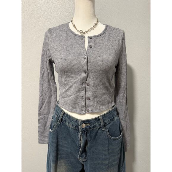 Zara Cardigan Cropped Knit - Picture 1 of 6